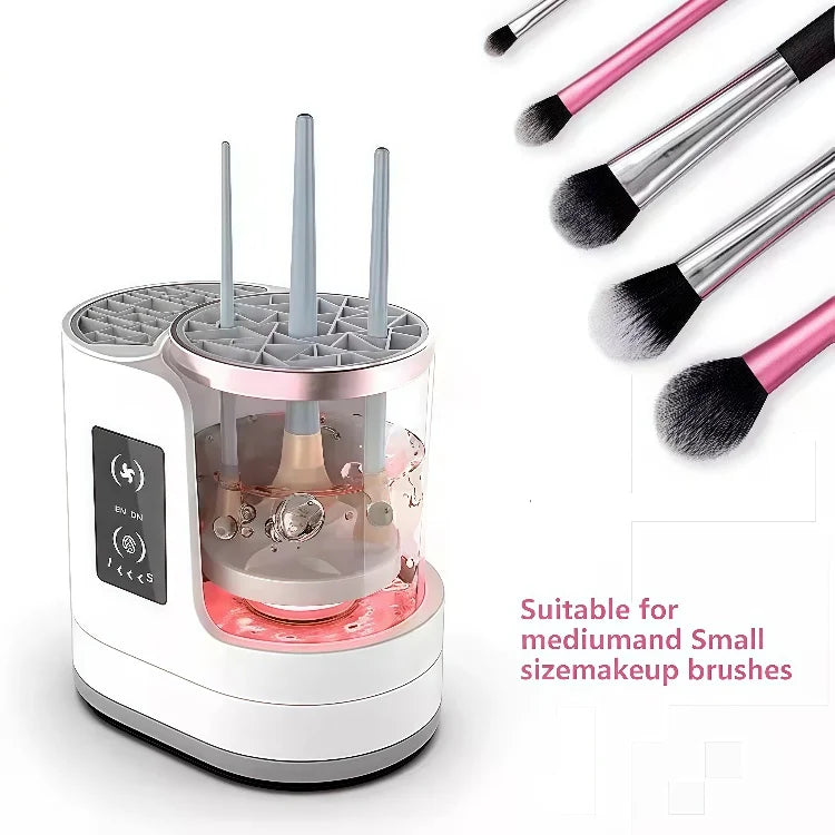 Electric  3 IN 1 Makeup Brush Cleaneing Machine Makeup Brush Dryer Portable Automatic USB Cosmetic Brushes Cleaner Tool